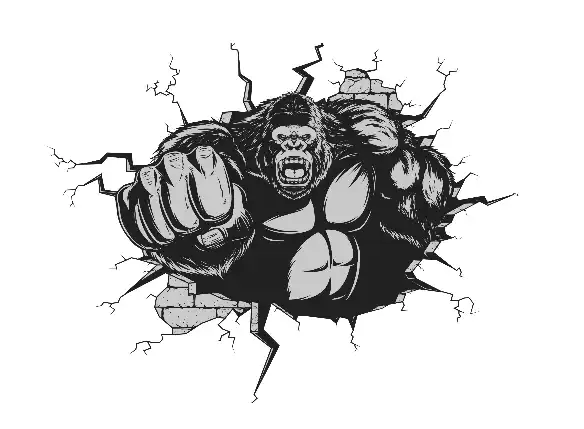 Gorilla Vector